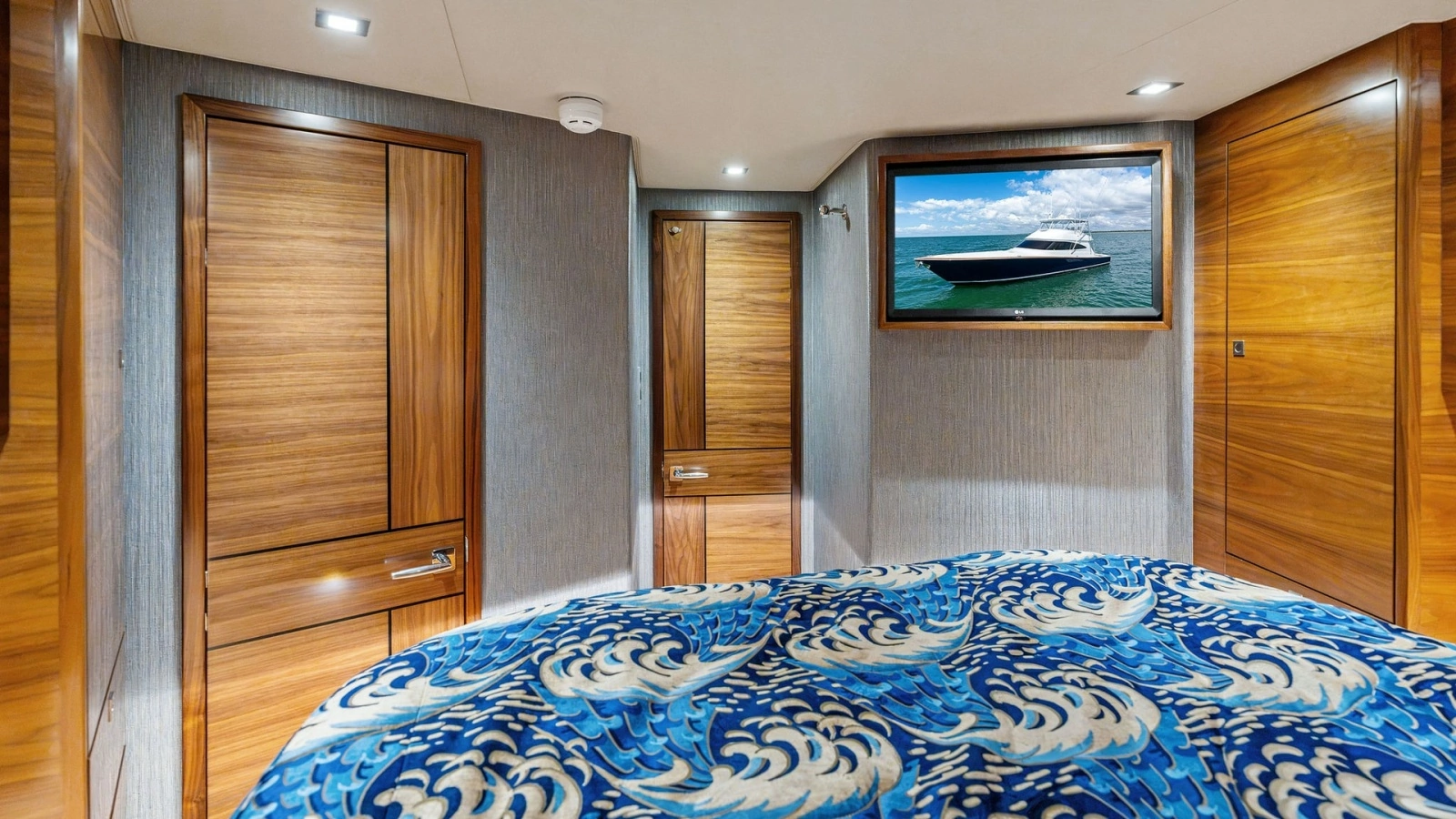 Luxurious Stateroom with Artful Decor