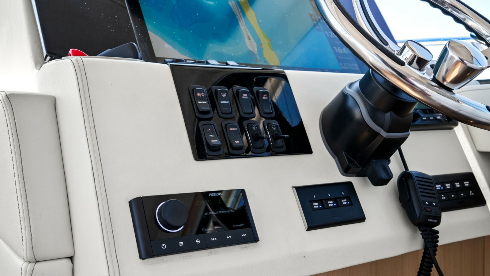 Helm Station with Modern Controls