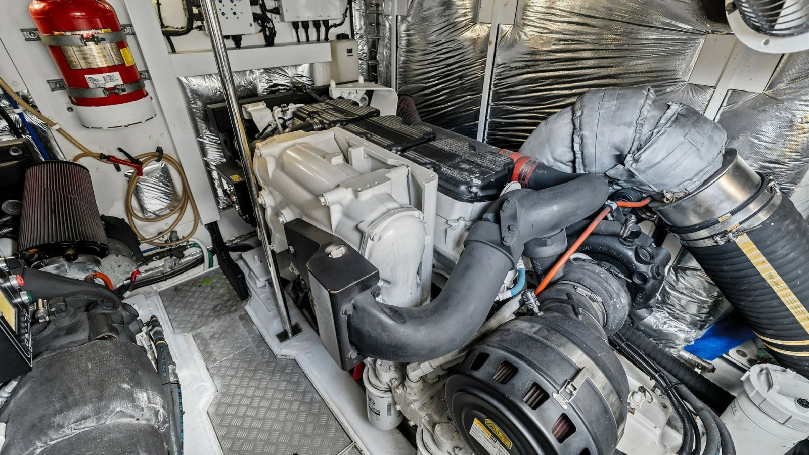 Engine Room with Advanced Machinery