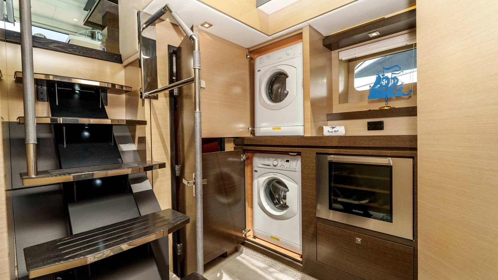 2017 Cruisers 60 Cantius 'Rising Star' - Utility Area with Laundry Appliances