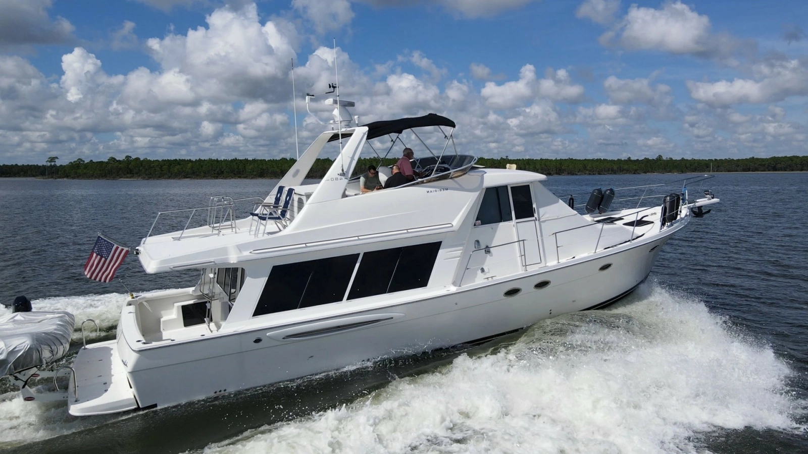 2007 Meridian 490 SE Pilothouse Trust Exteriors PROFILE