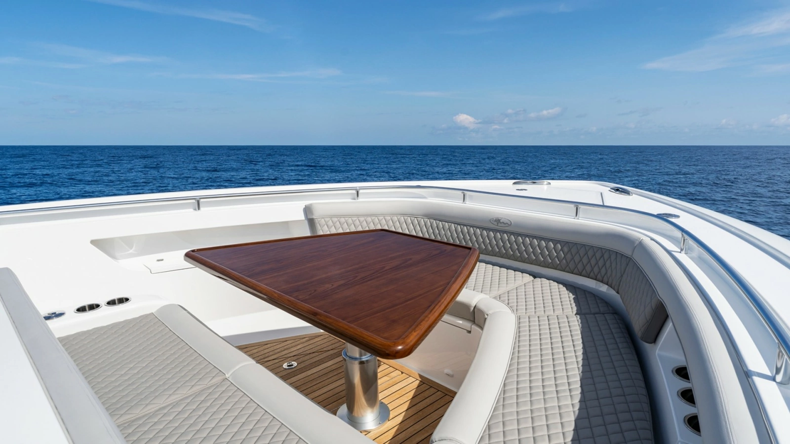 Forward Deck Seating Area