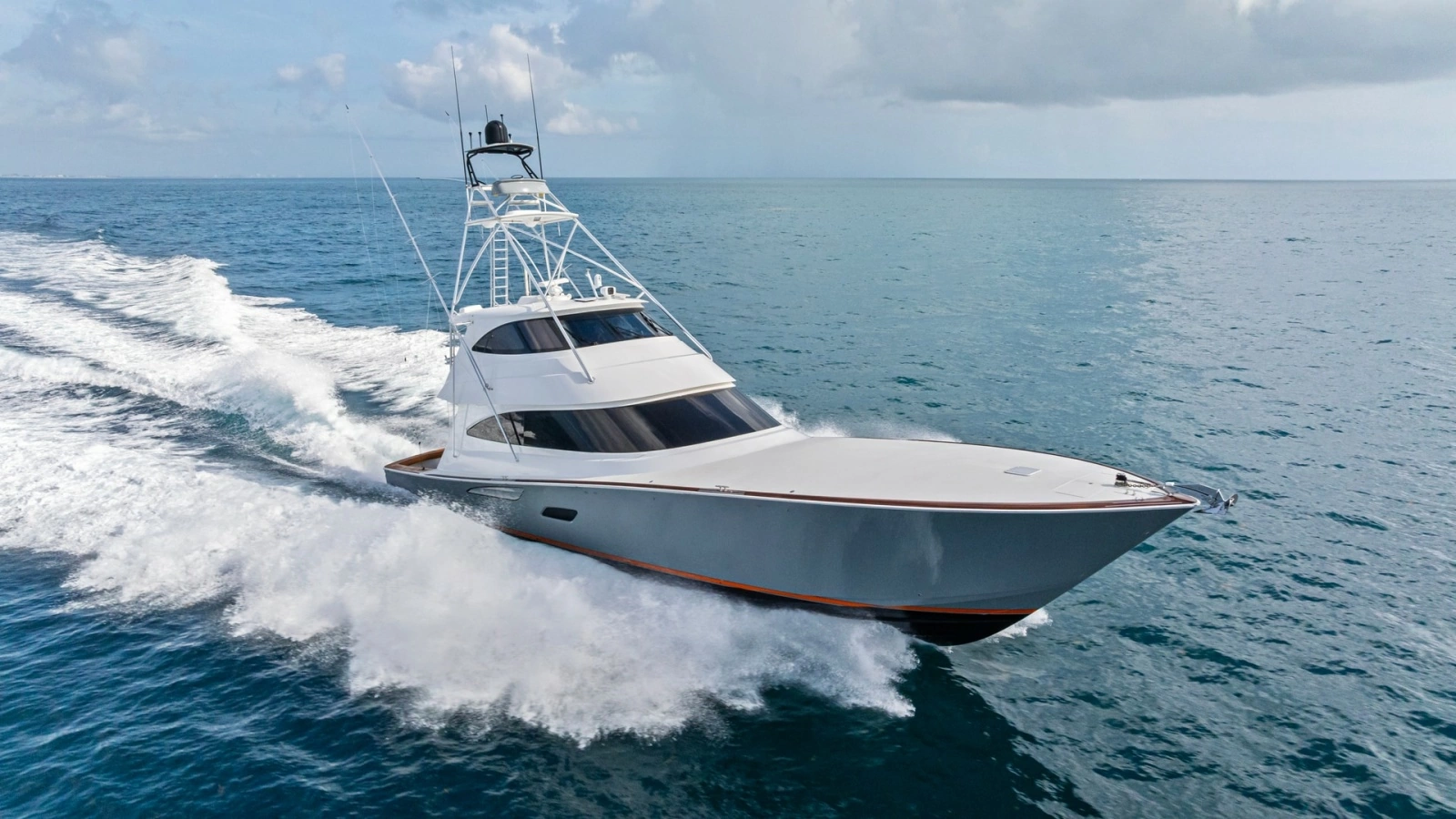 2016 Viking 80 Enclosed Bridge- FRIGATE- Profile