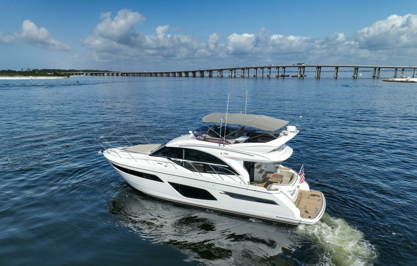 2021 Princess F50- MAKING TIME- Engine room- Port