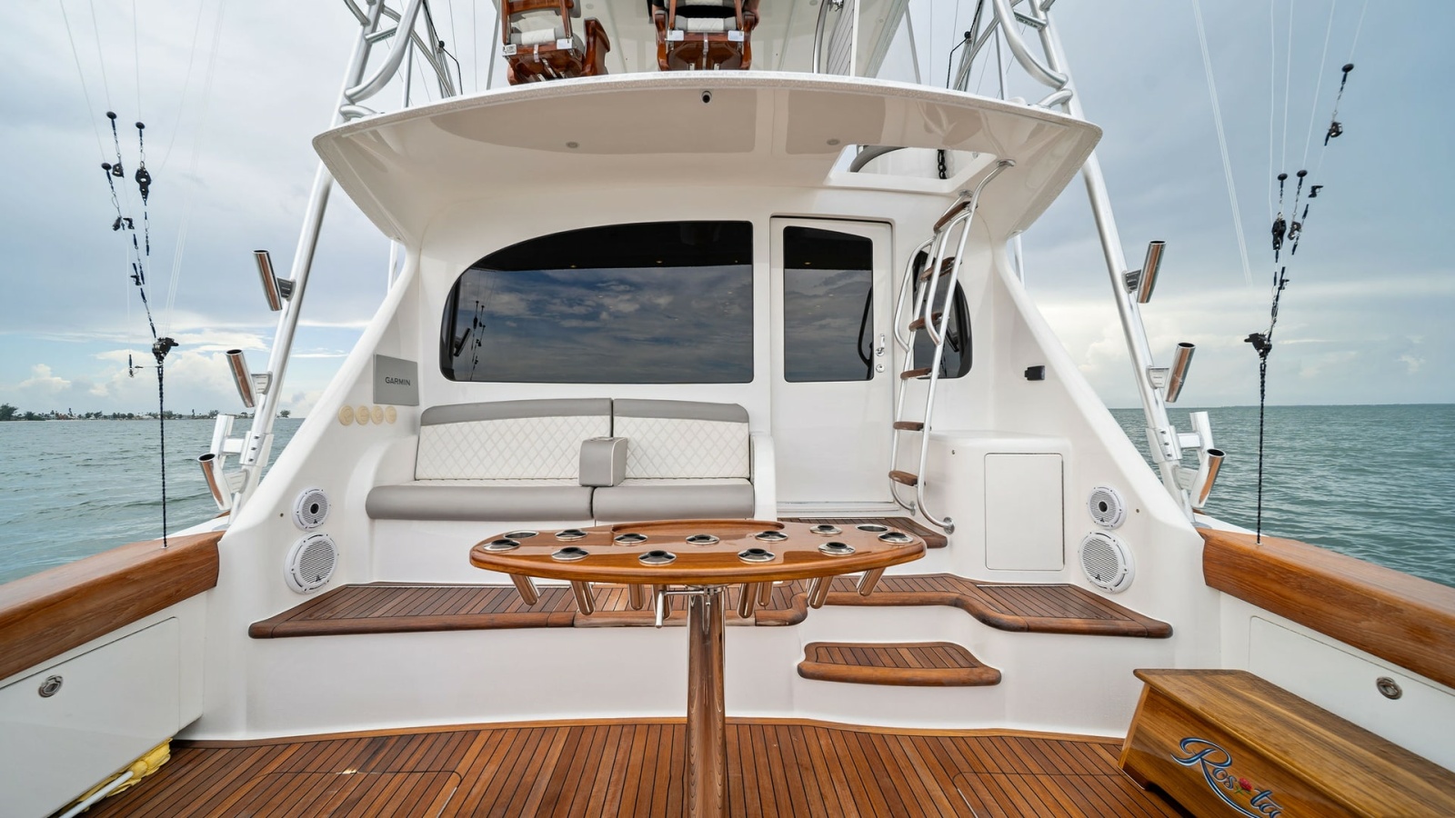 Spacious Cockpit with Teak Decking