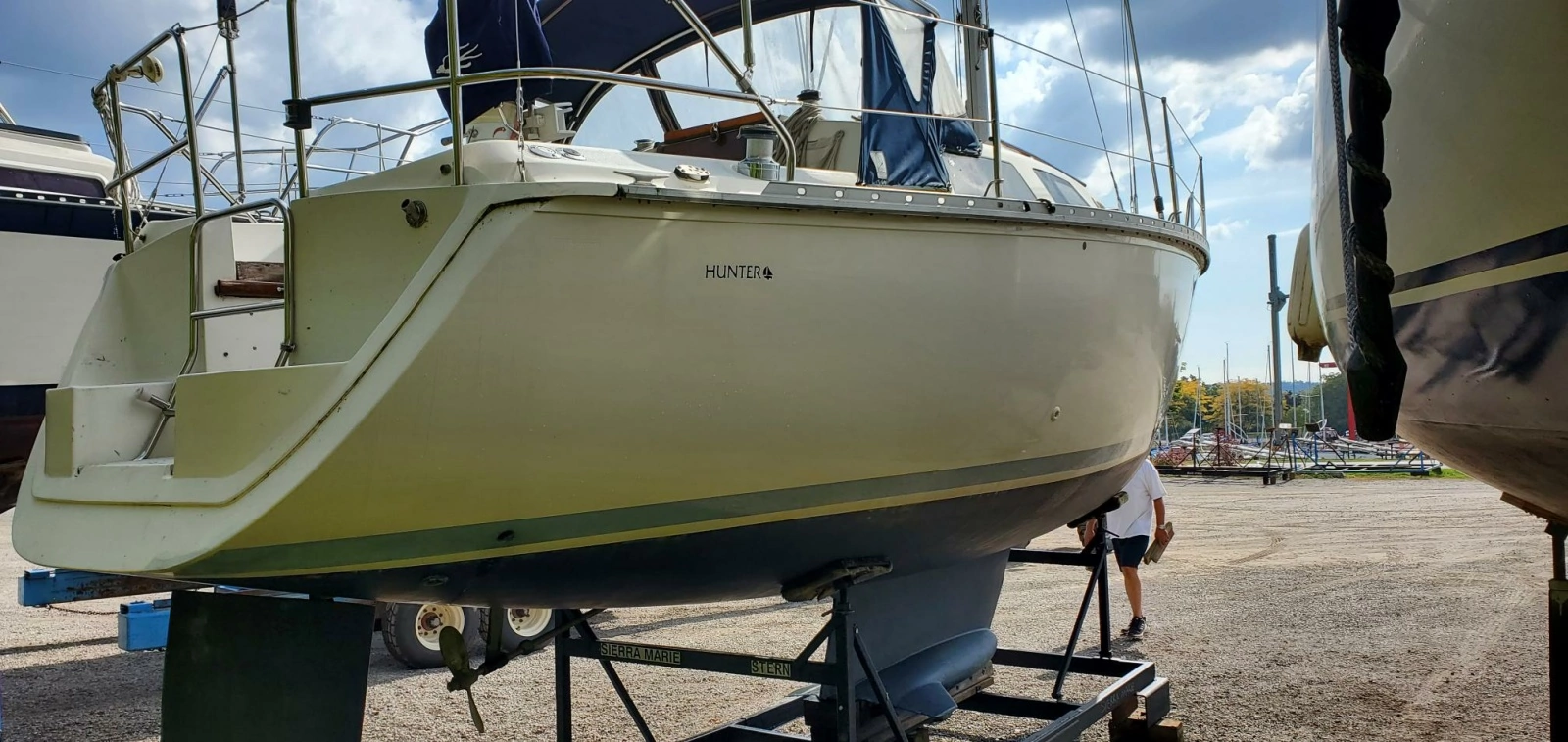 1990 Hunter 28