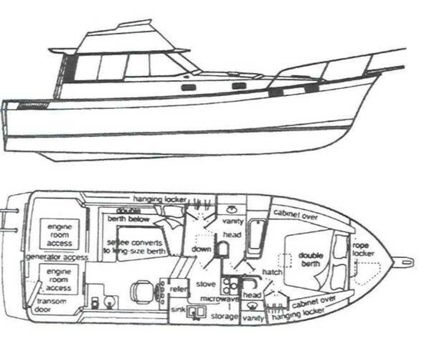 1990 Bayliner 3888 Motoryacht 38