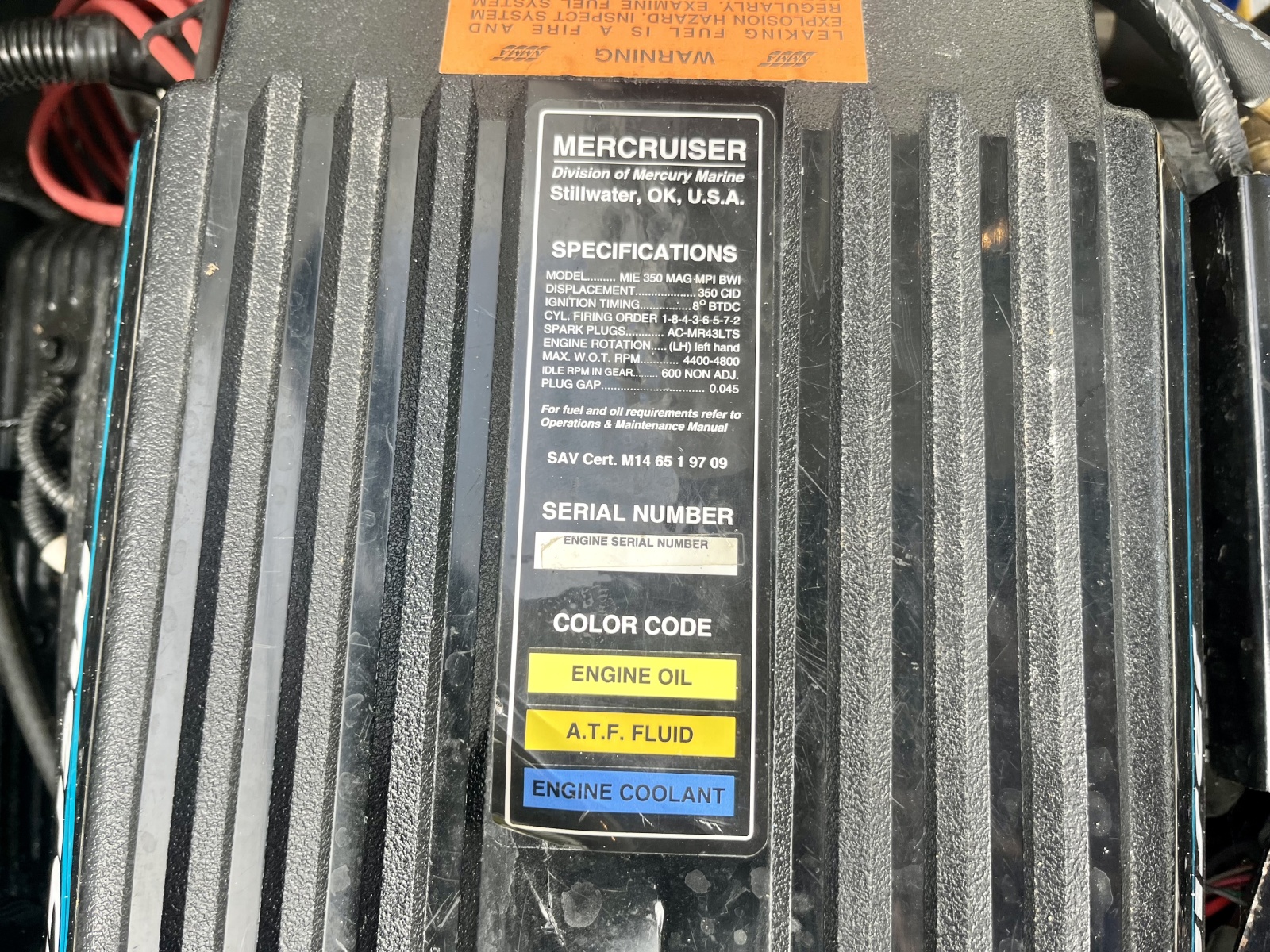 1999 Carver 350 Mariner 35