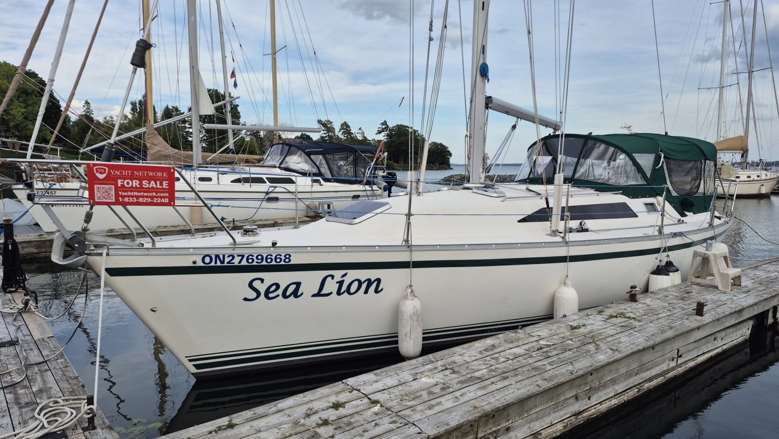1988 Canadian Sailcraft CS 36 MERLIN