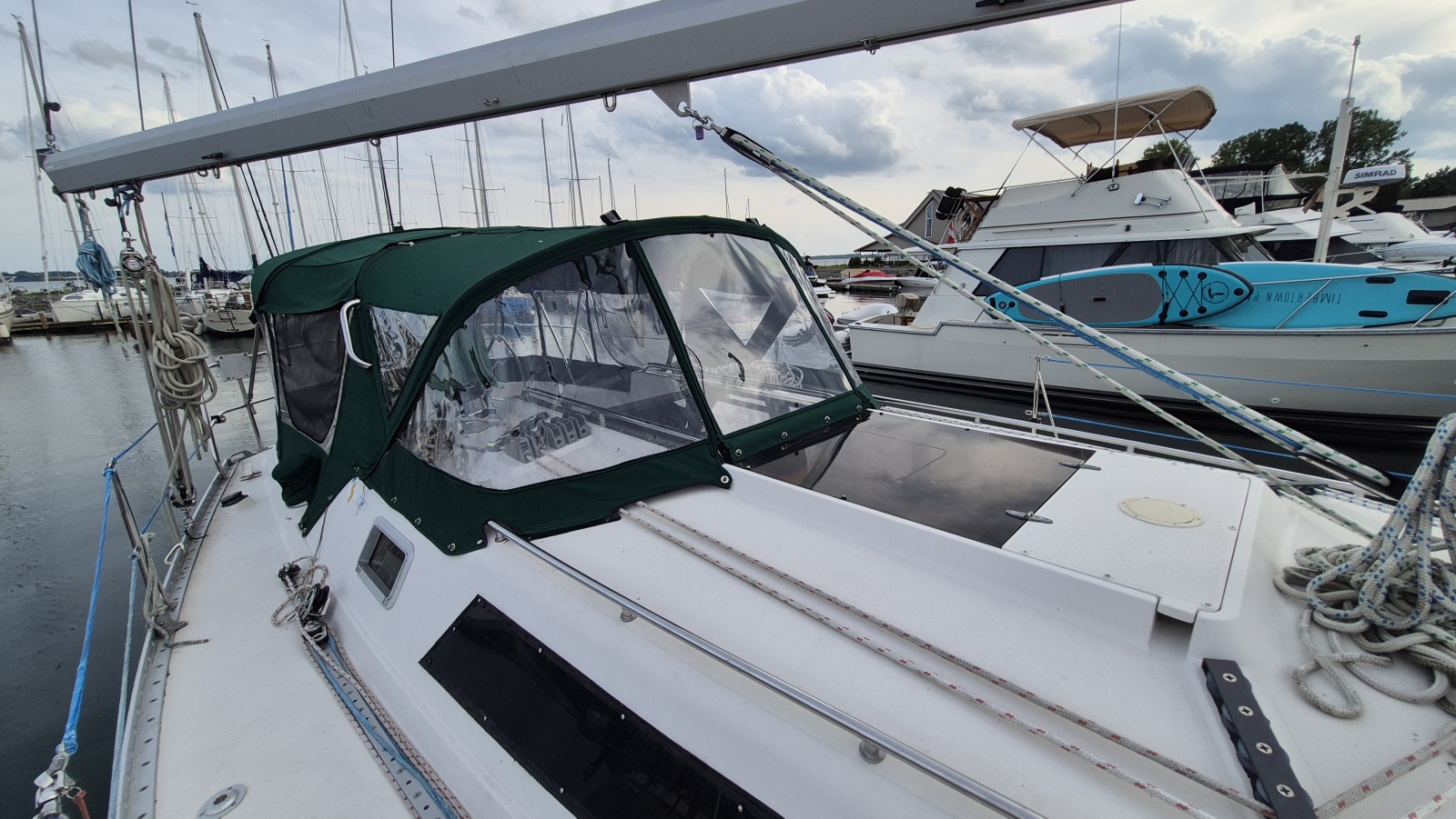 1988 Canadian Sailcraft CS 36 MERLIN