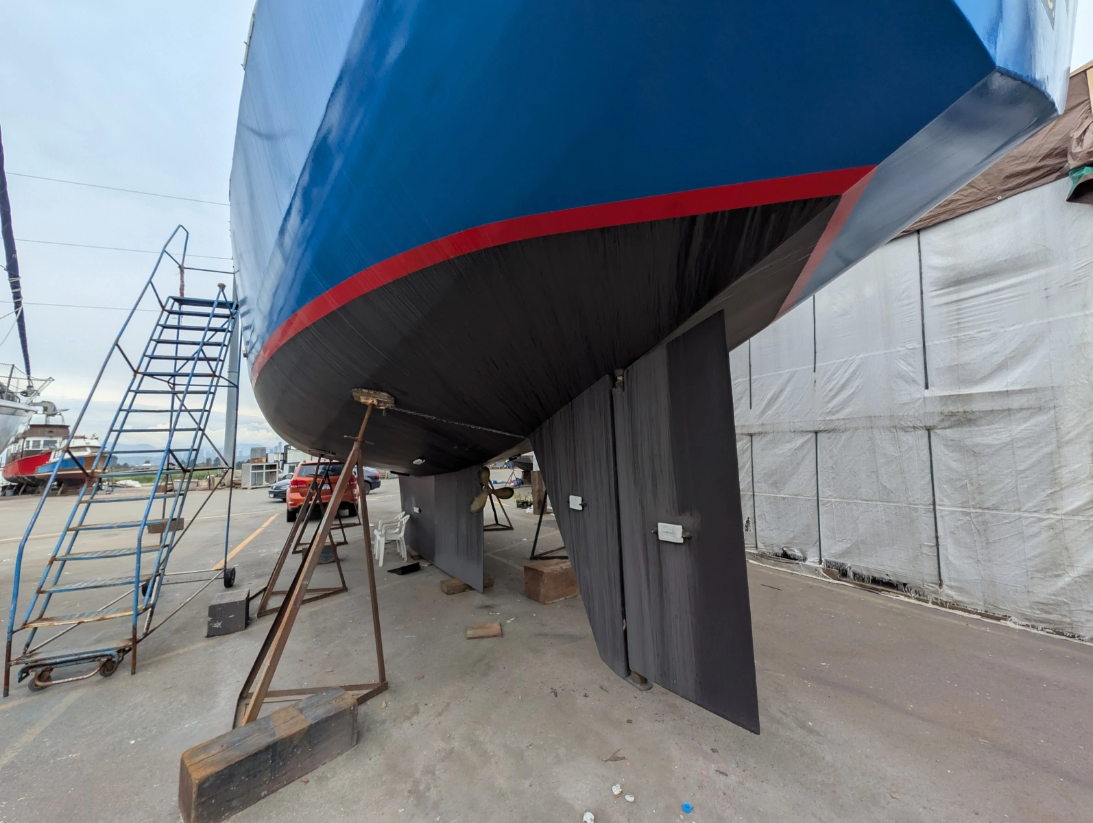 1996 Bruce Roberts  Customer Steel Hull Sailboat