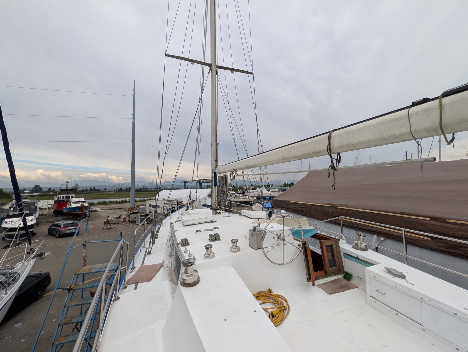 1996 Bruce Roberts  Customer Steel Hull Sailboat