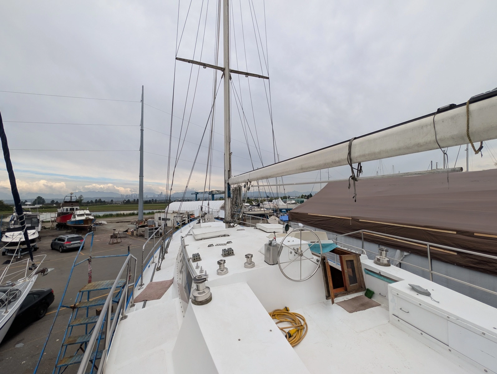 1996 Bruce Roberts  Customer Steel Hull Sailboat