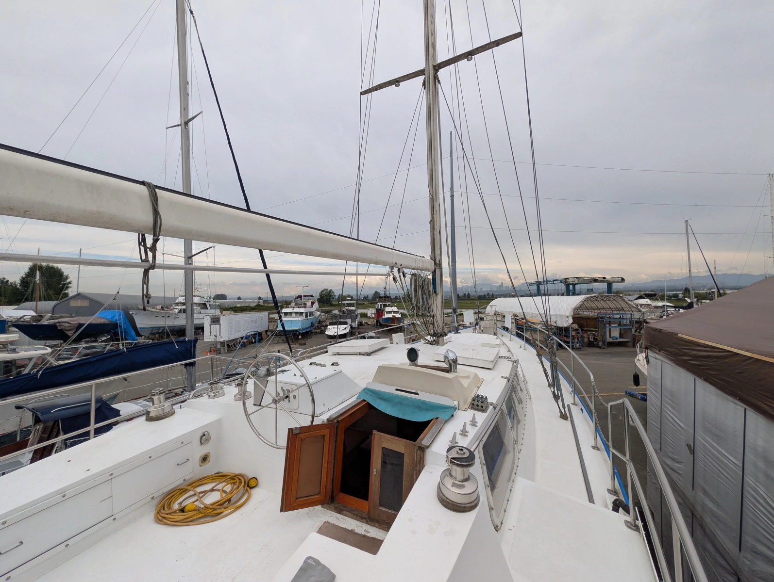 1996 Bruce Roberts  Customer Steel Hull Sailboat