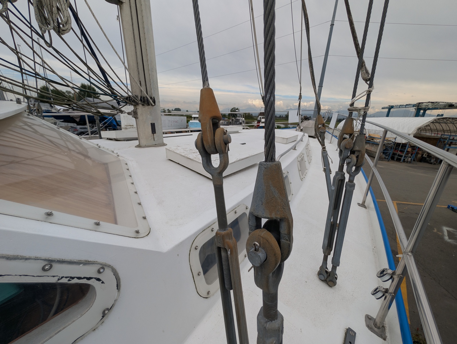 1996 Bruce Roberts  Customer Steel Hull Sailboat