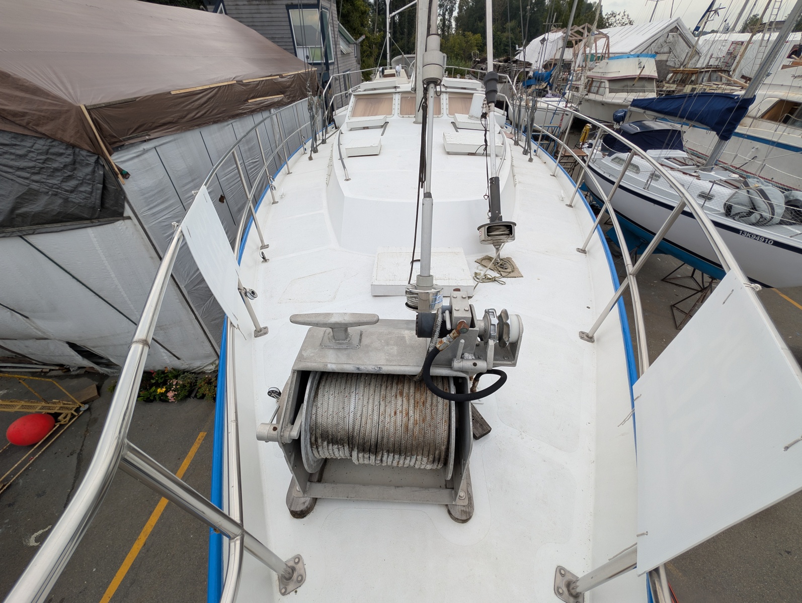 1996 Bruce Roberts  Customer Steel Hull Sailboat