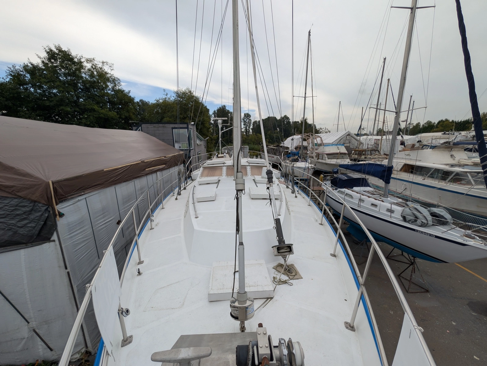 1996 Bruce Roberts  Customer Steel Hull Sailboat