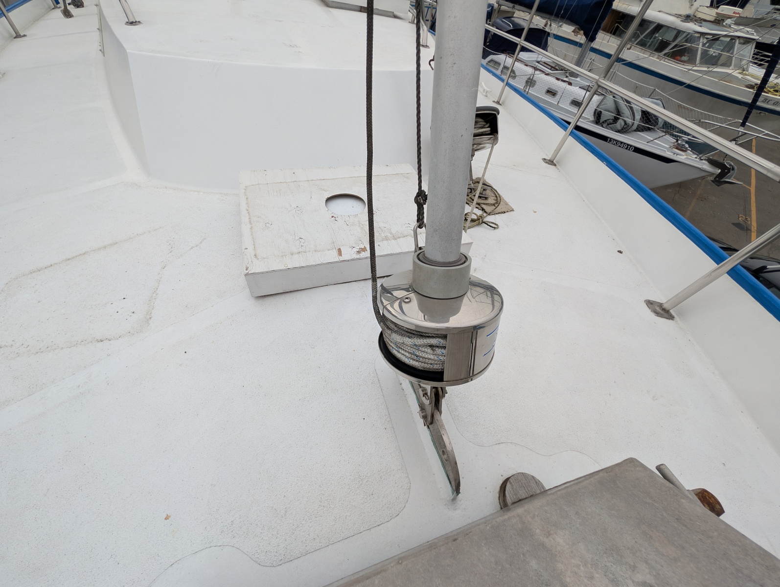 1996 Bruce Roberts  Customer Steel Hull Sailboat