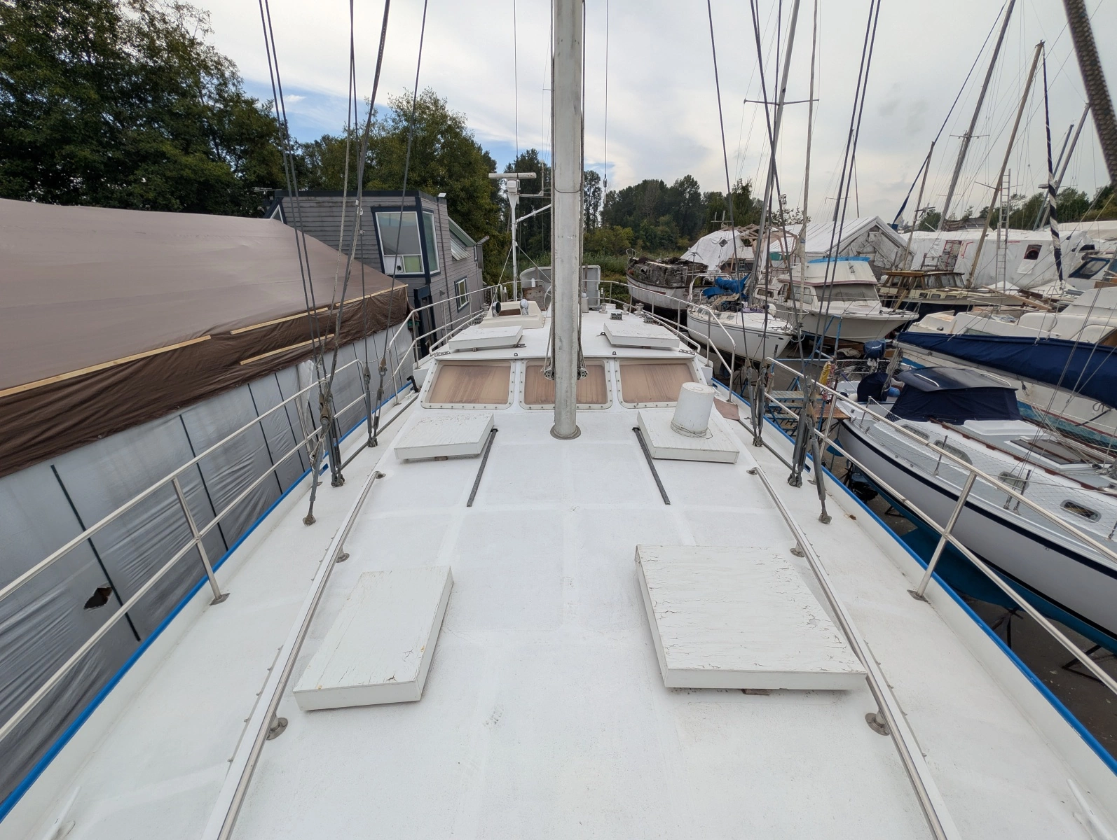 1996 Bruce Roberts  Customer Steel Hull Sailboat