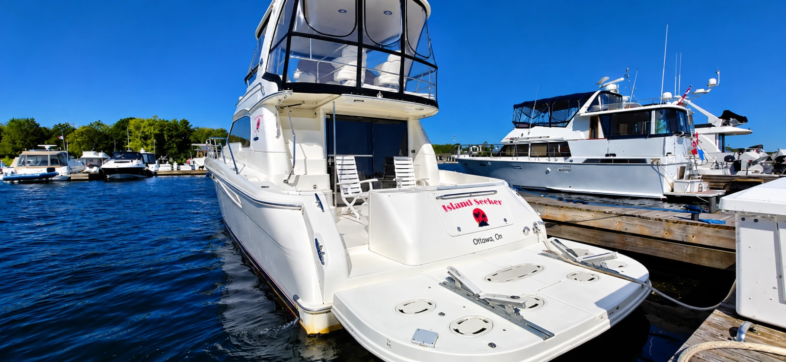 2003 Sea Ray 480 Sedan Bridge
