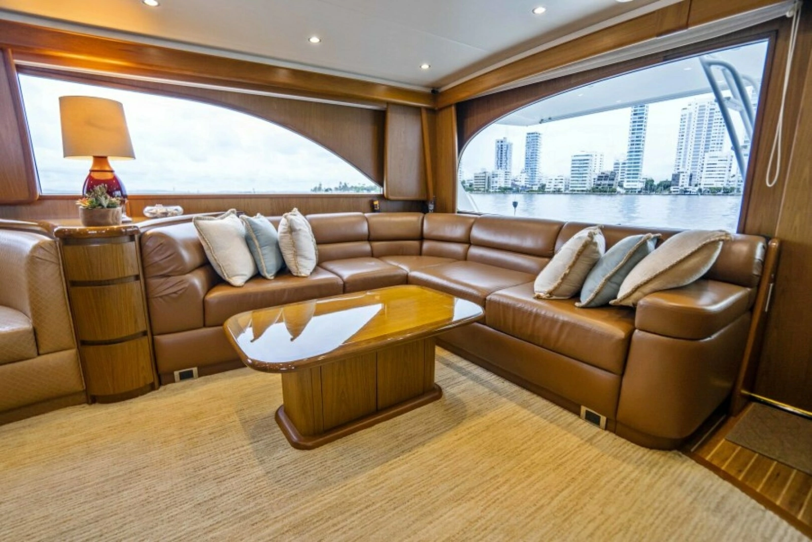 2011 Viking 70 Enclosed Bridge - Last Call - Salon