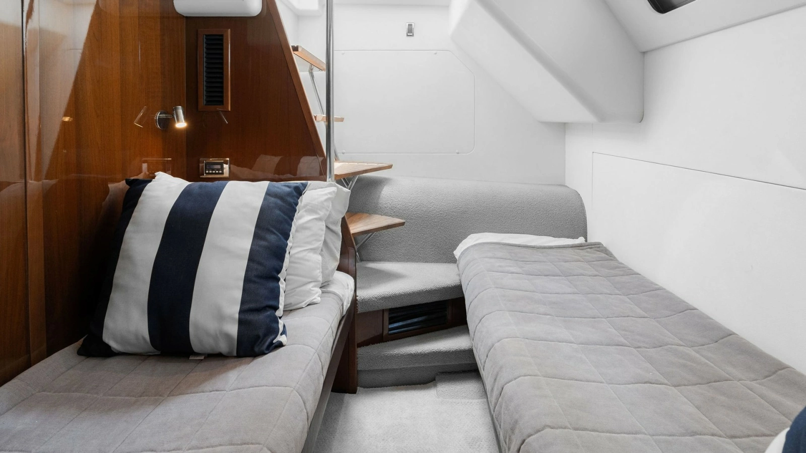 Twin Crew Cabin Interior View