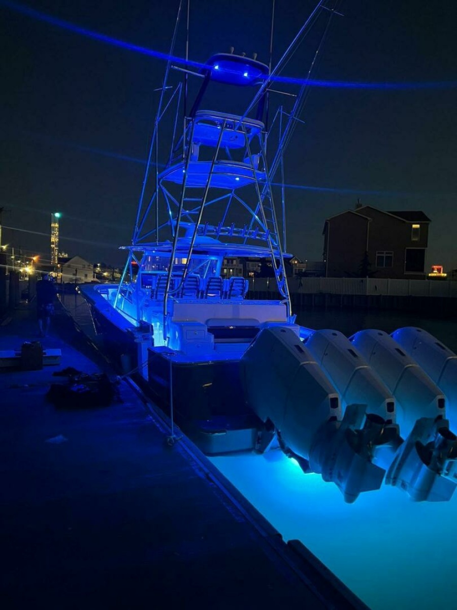 Stern View with Night Lighting