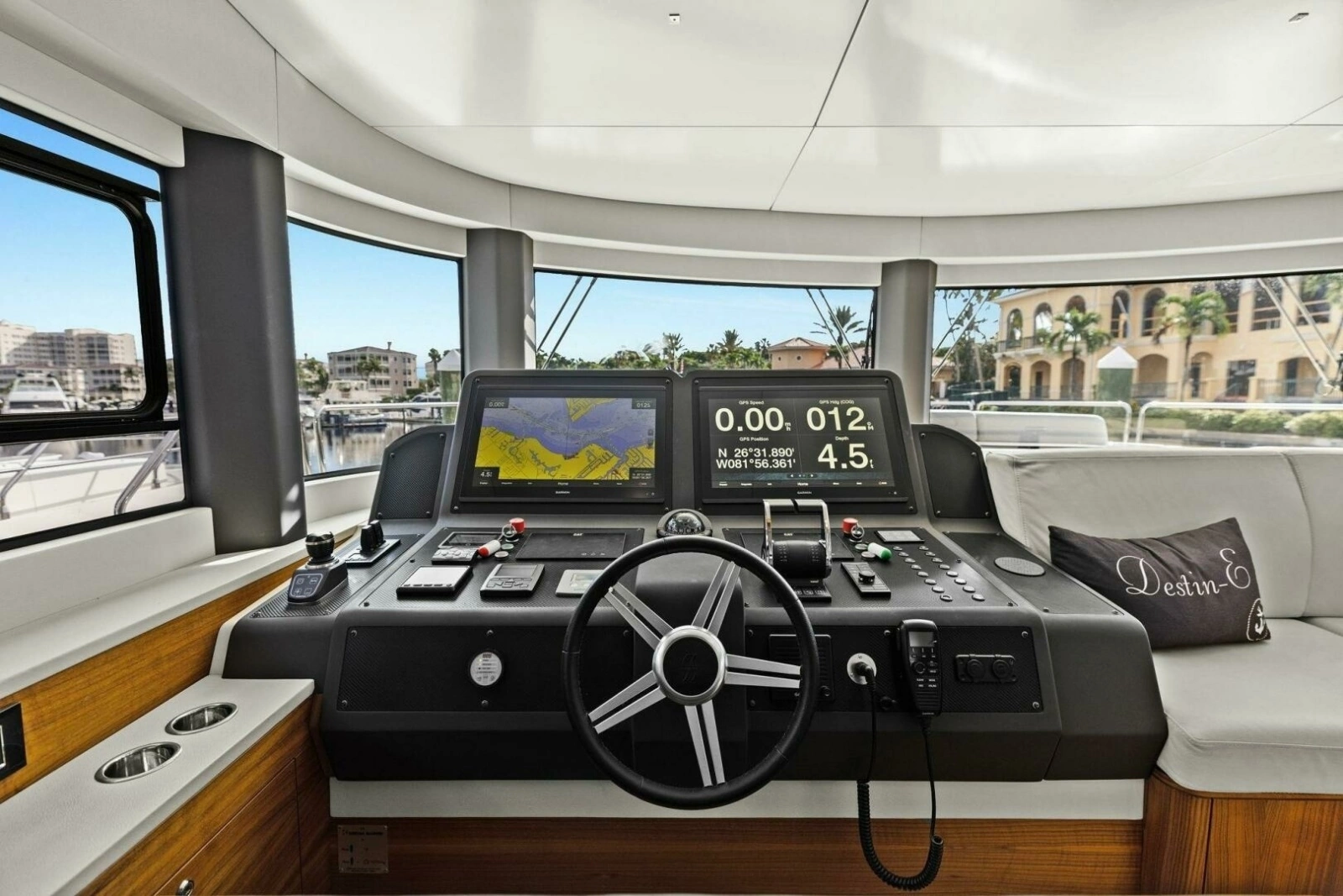 2021 Sirena 64- DESTIN-E- Helm