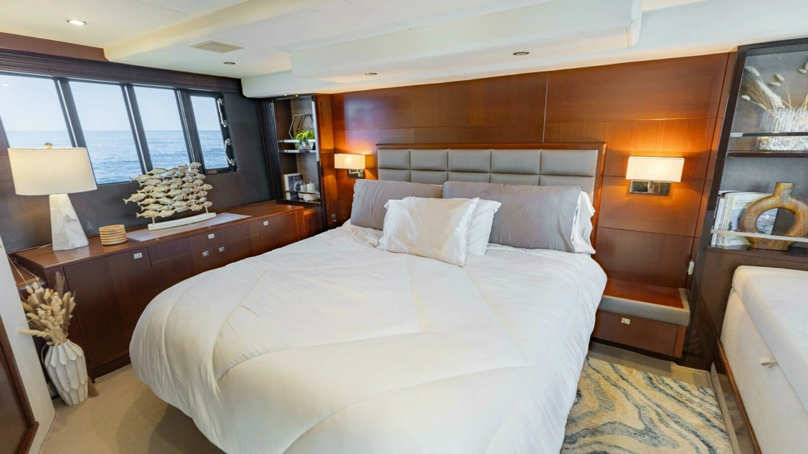 2011 Princess 64 'Harbor Story' - Master Stateroom