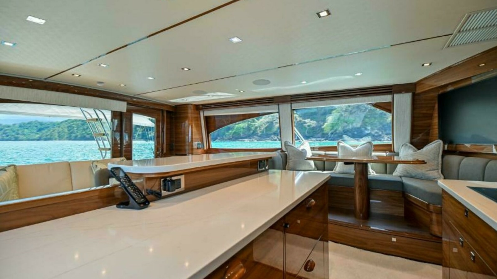 Spacious Salon with Panoramic Views