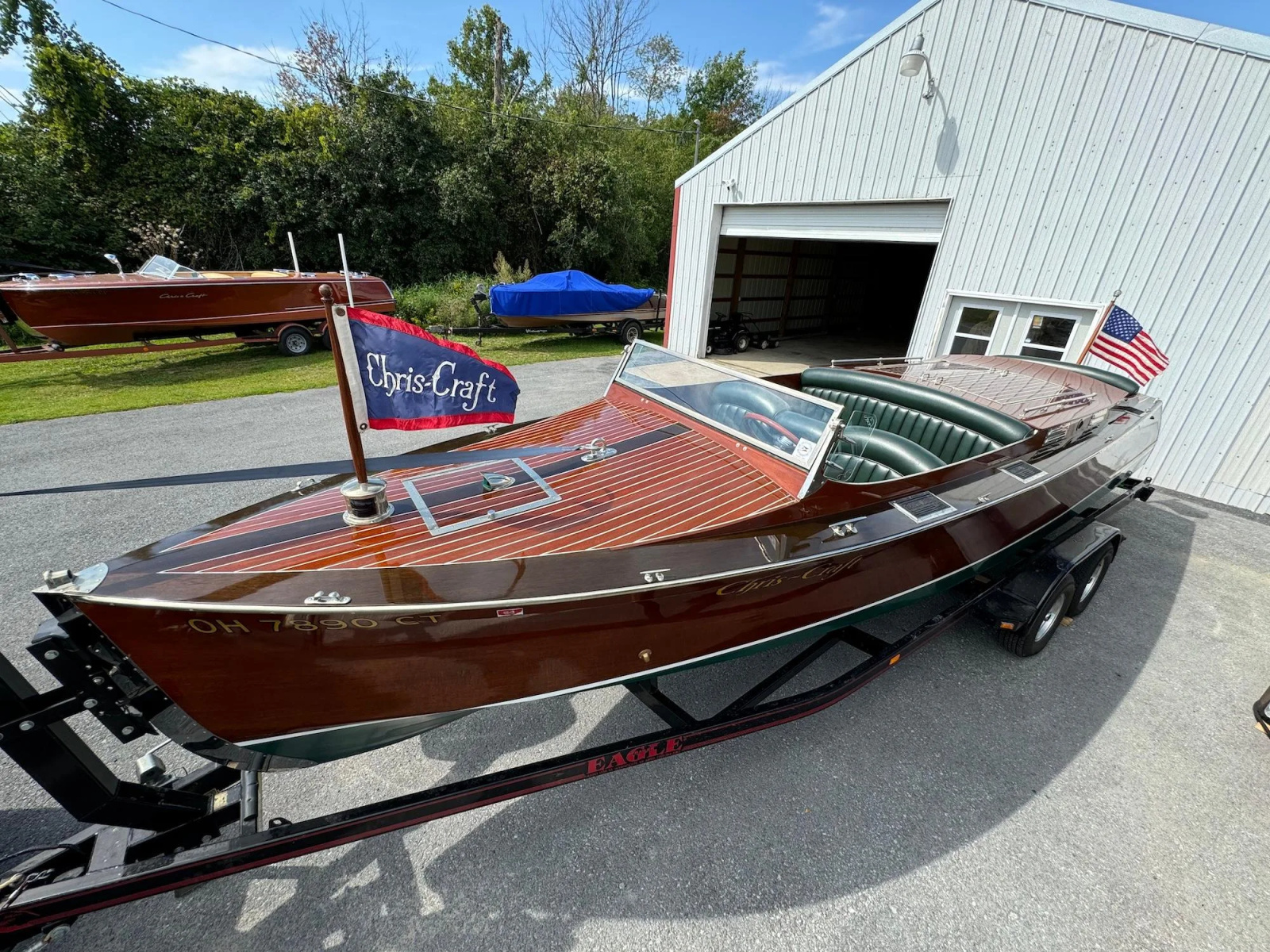 1929 Chris-Craft 26 Upswept Triple Cockpit