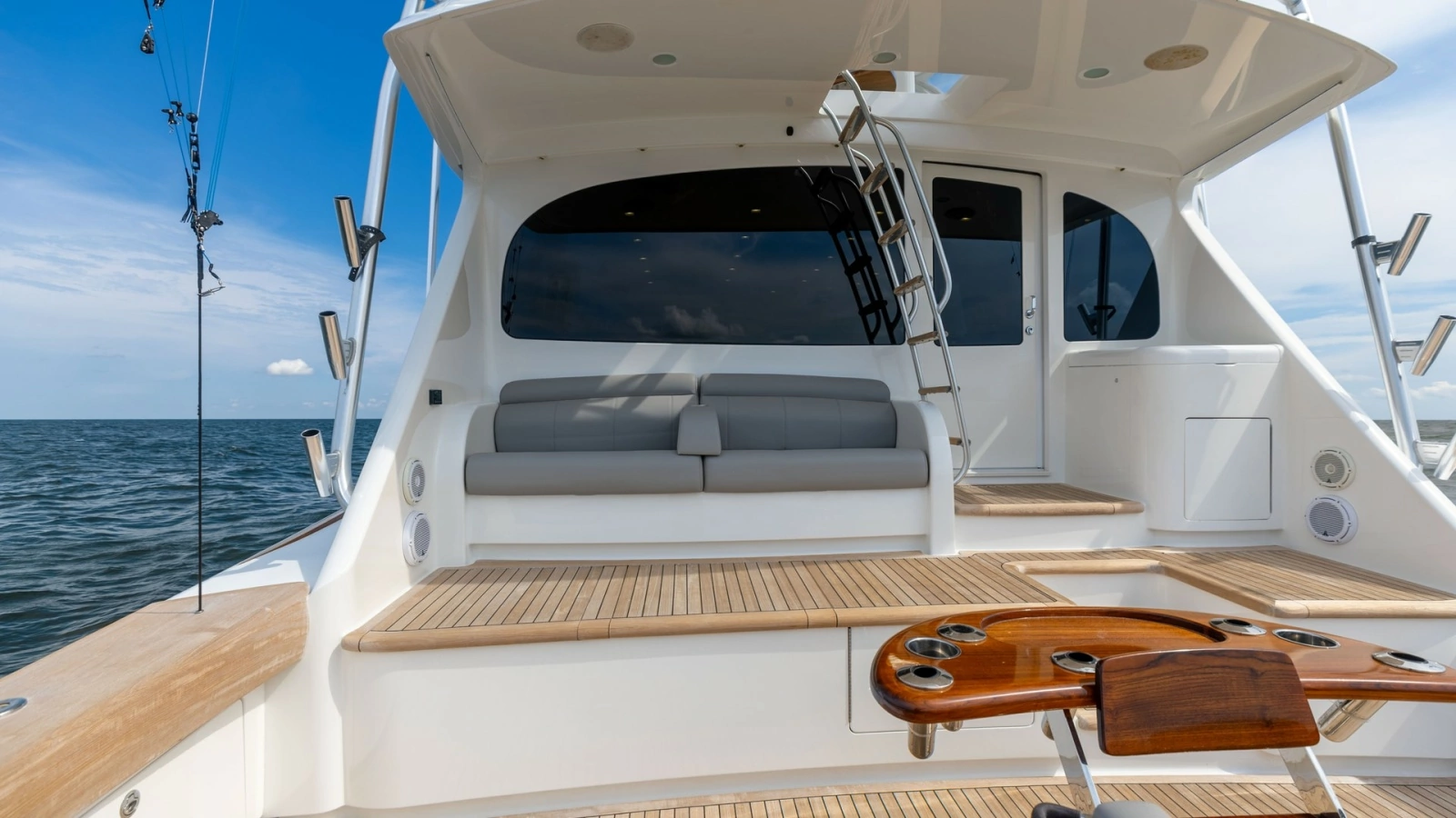 Spacious Aft Deck with Seating