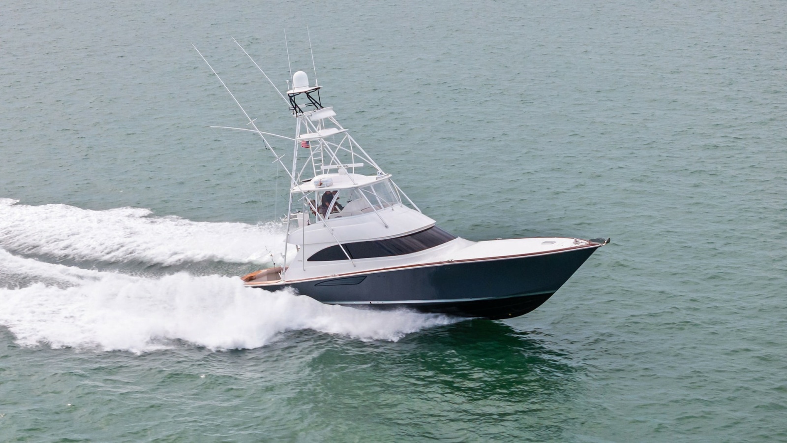 Viking 55 Convertible Cruising