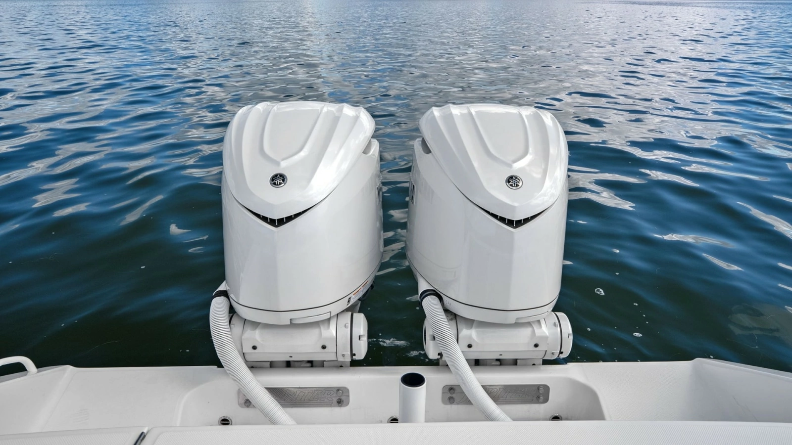Twin Outboard Engines on Stern