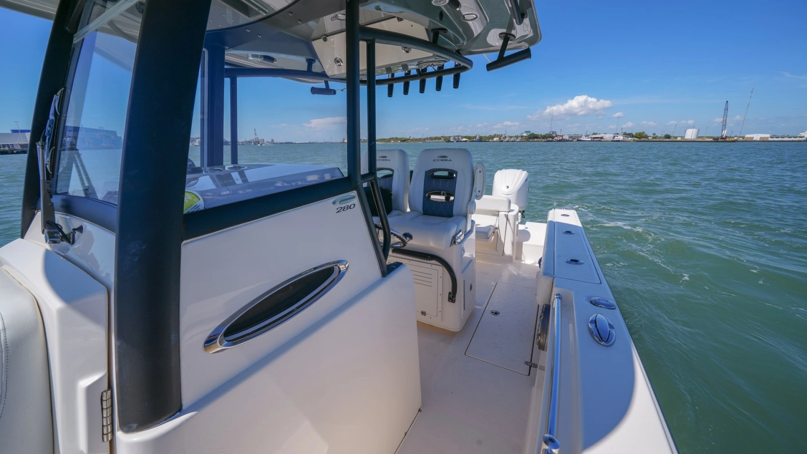 Helm and Starboard Walkway