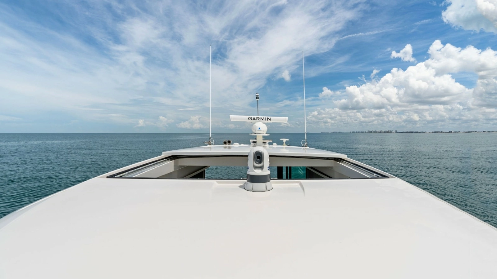 Bow View with Navigation Equipment