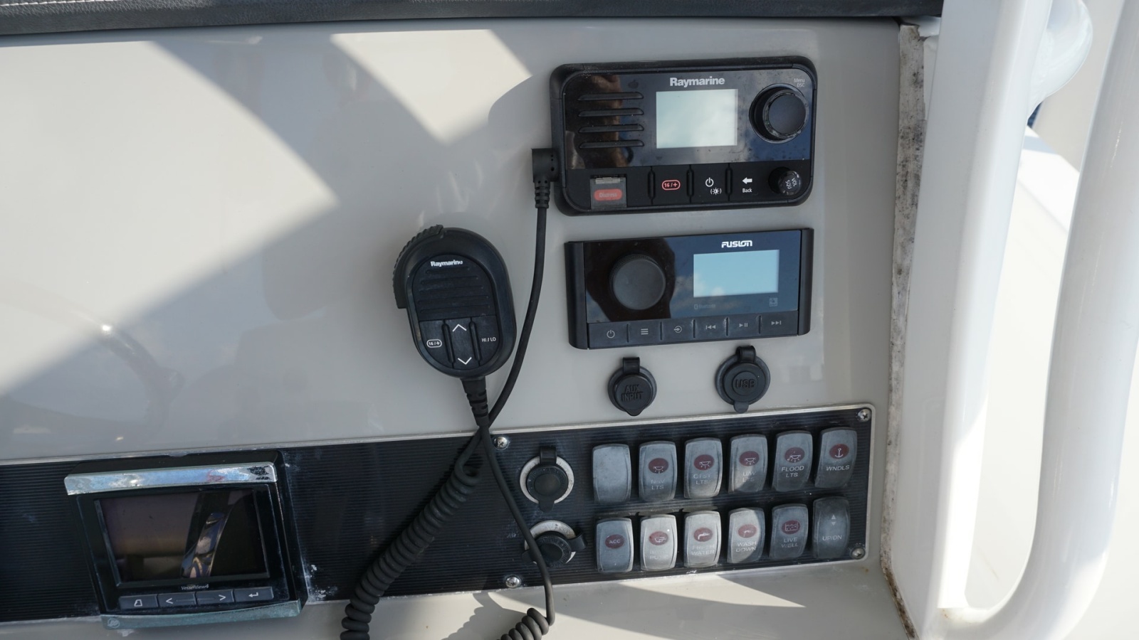 Helm Console with Electronics Panel