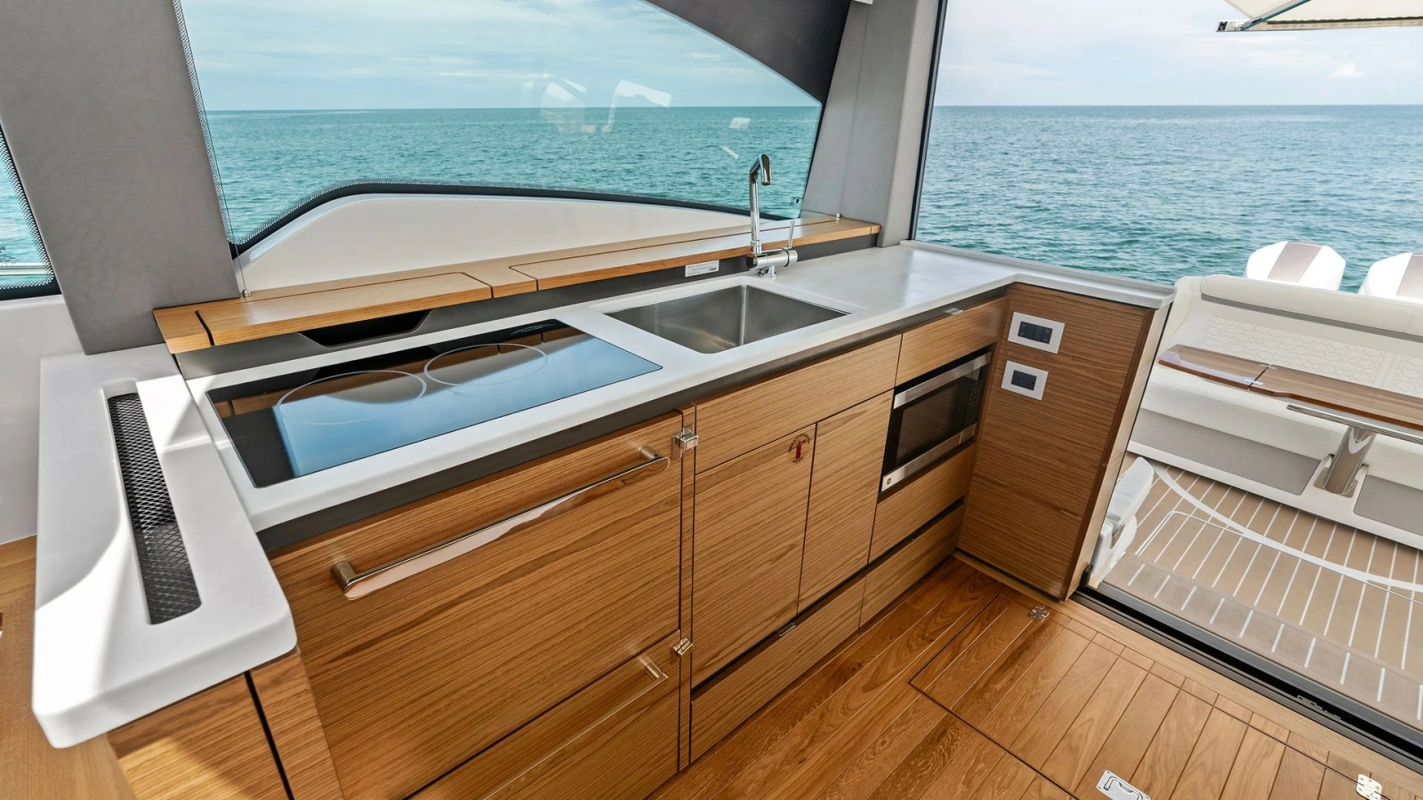 Galley with Sea View