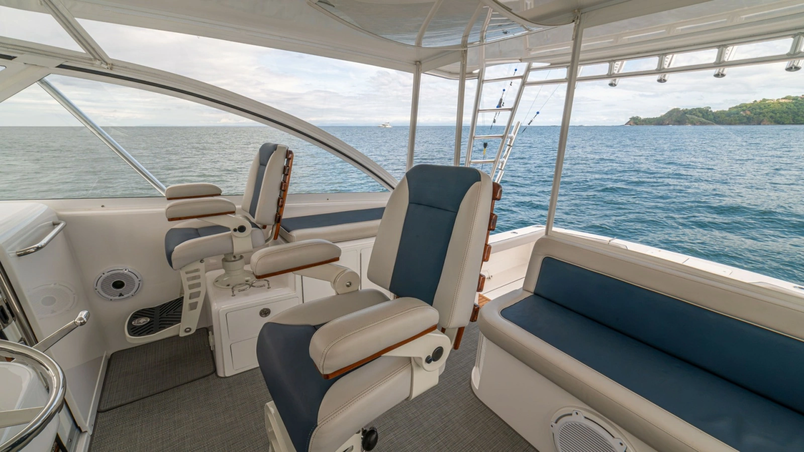 Helm Station with Seating