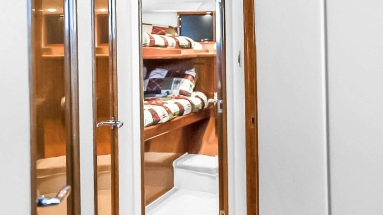 Hallway Leading to Guest Stateroom