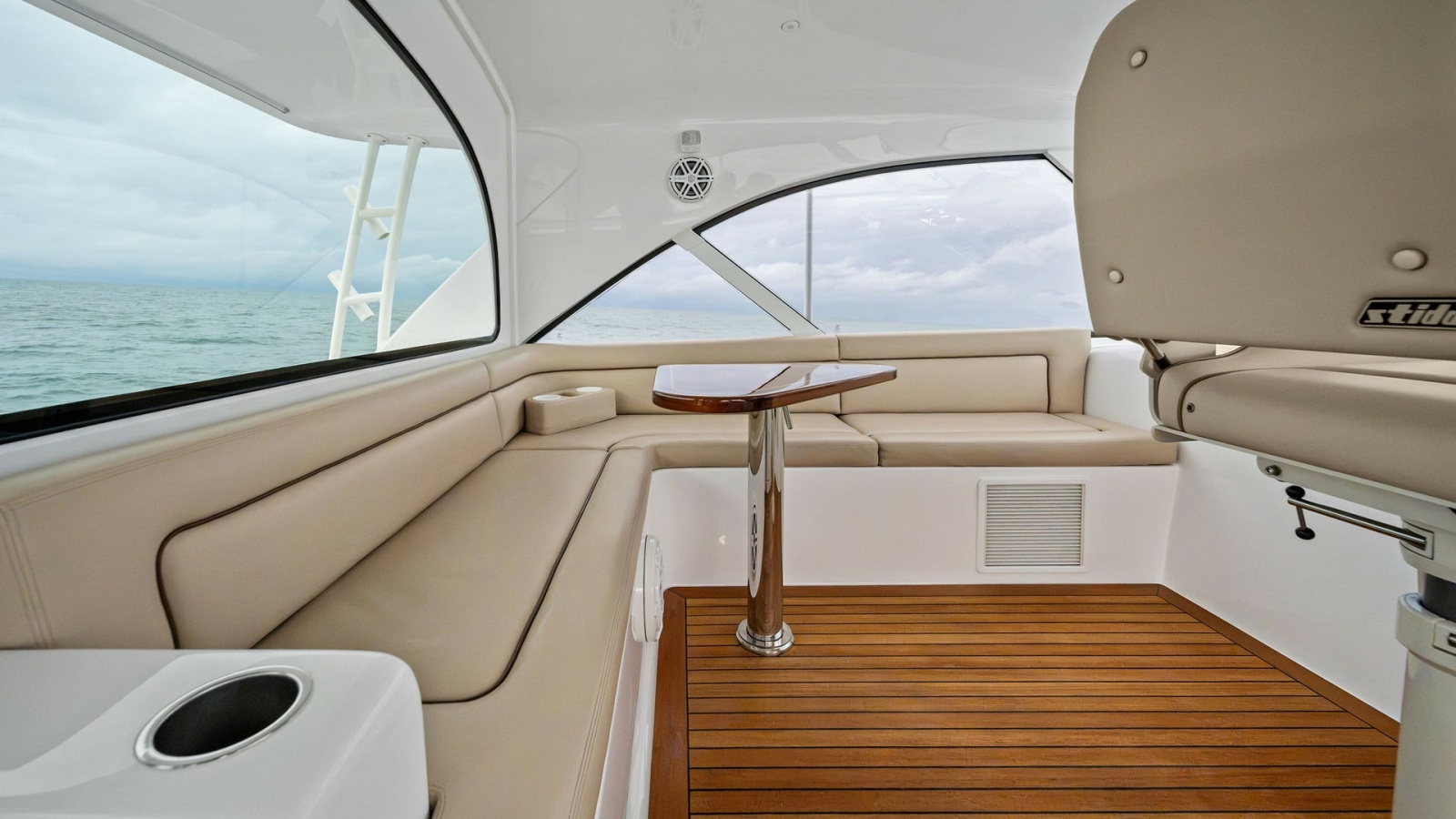 Enclosed Cockpit Seating Area