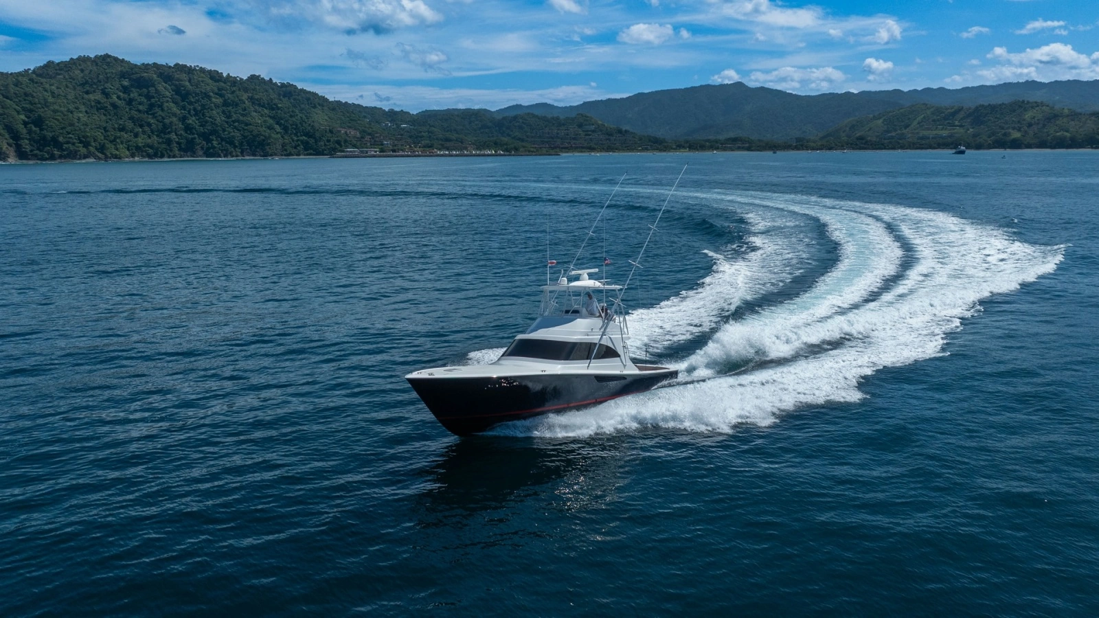 Viking 46 BF Cruising at Sea