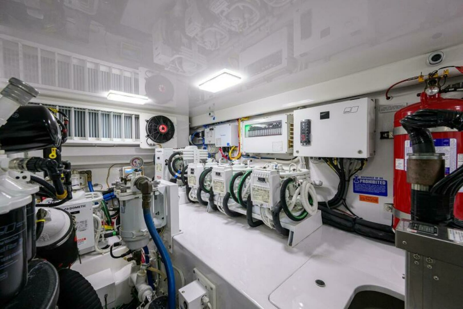 2023 Viking 64 Convertible - Engine Room