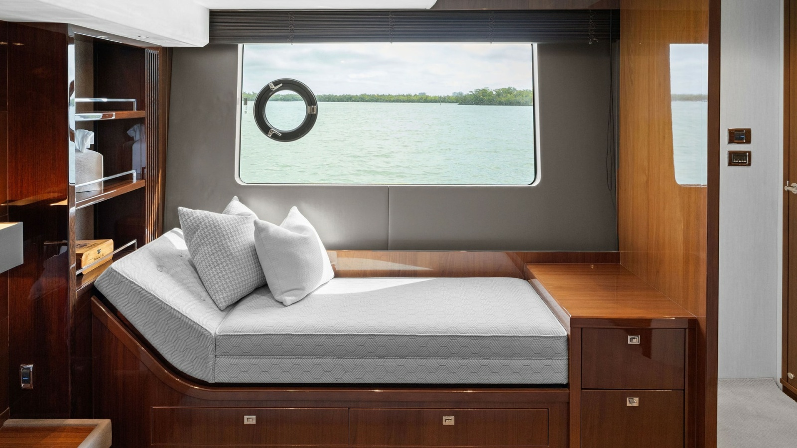 Starboard Master Stateroom with Ocean View