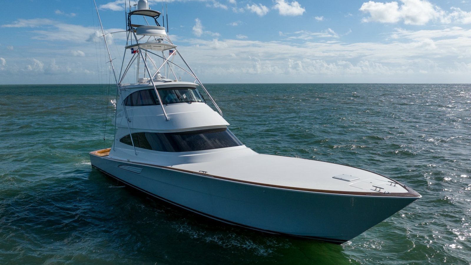 Bow View with Enclosed Bridge