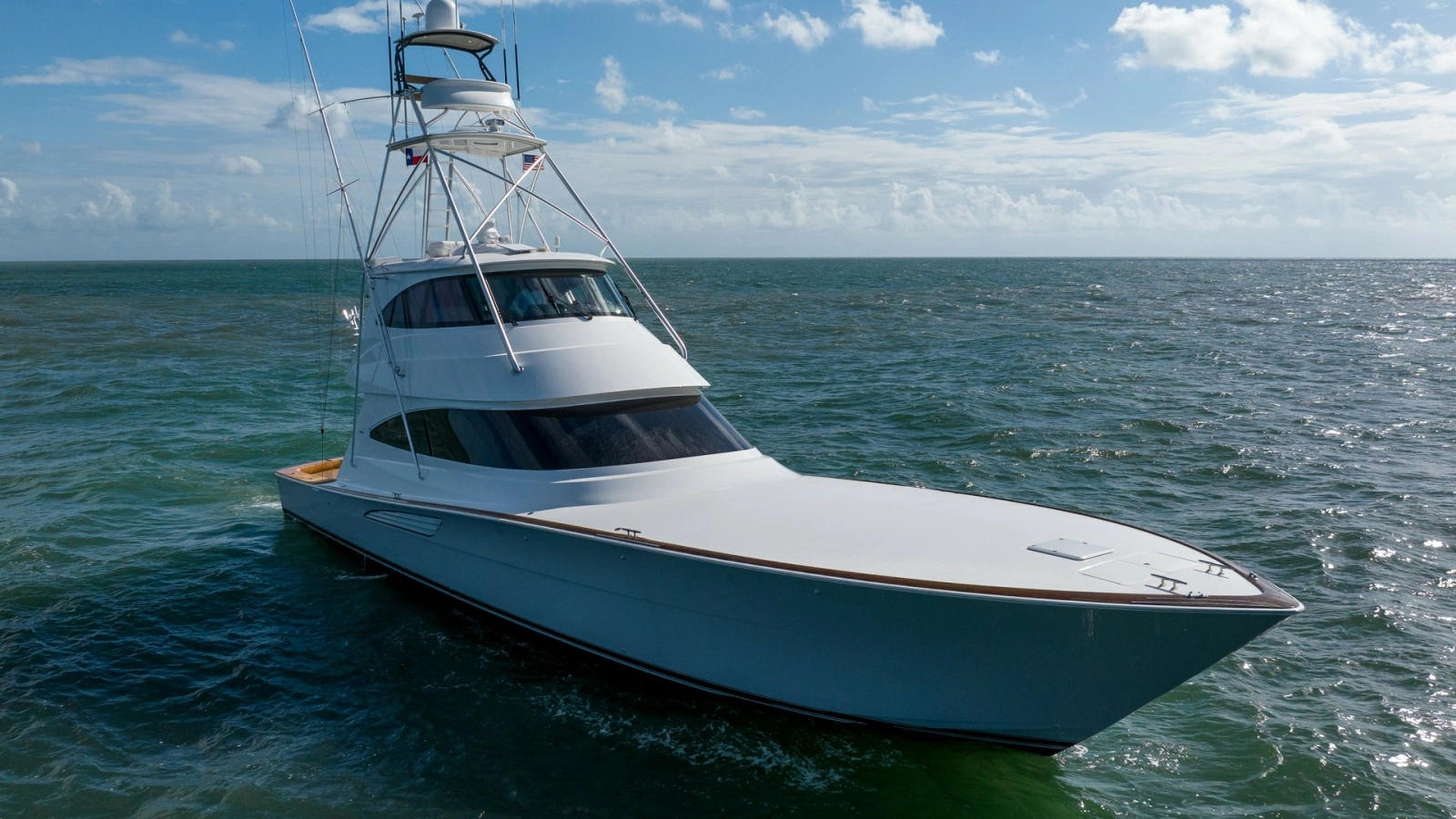 Bow View with Enclosed Bridge