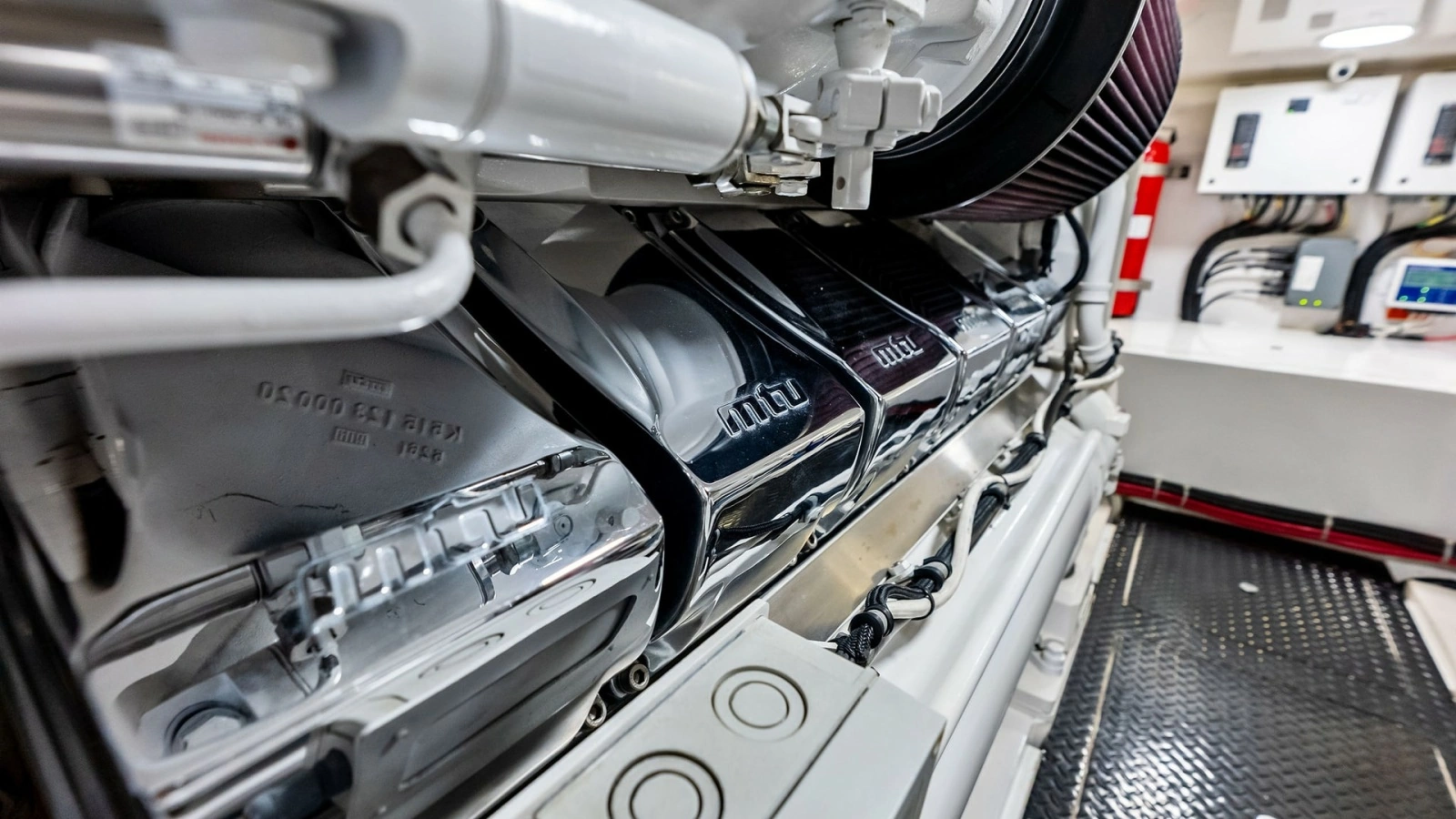 Engine Room with Powerful Engines