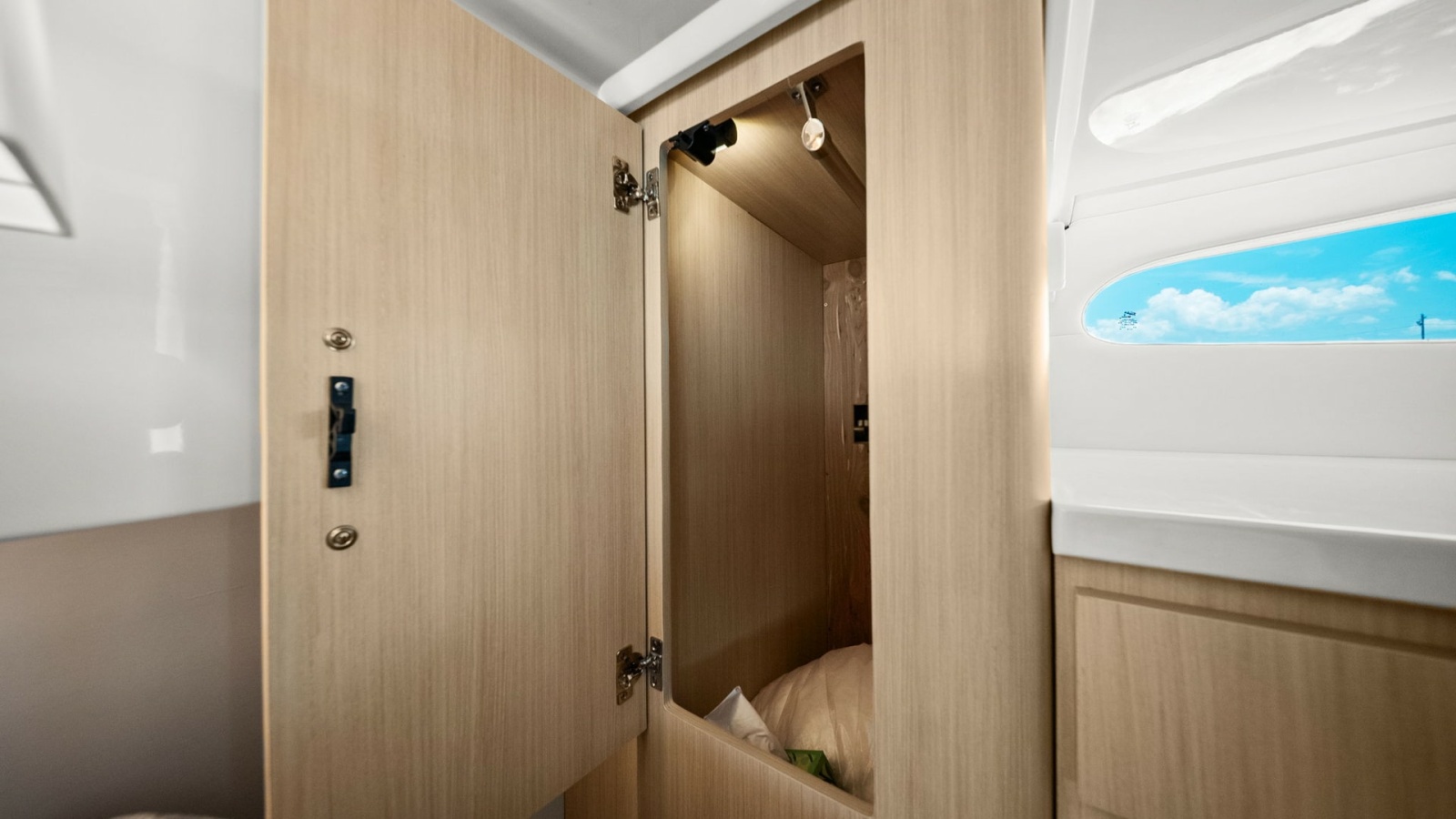 Cabin Wardrobe with Natural Light