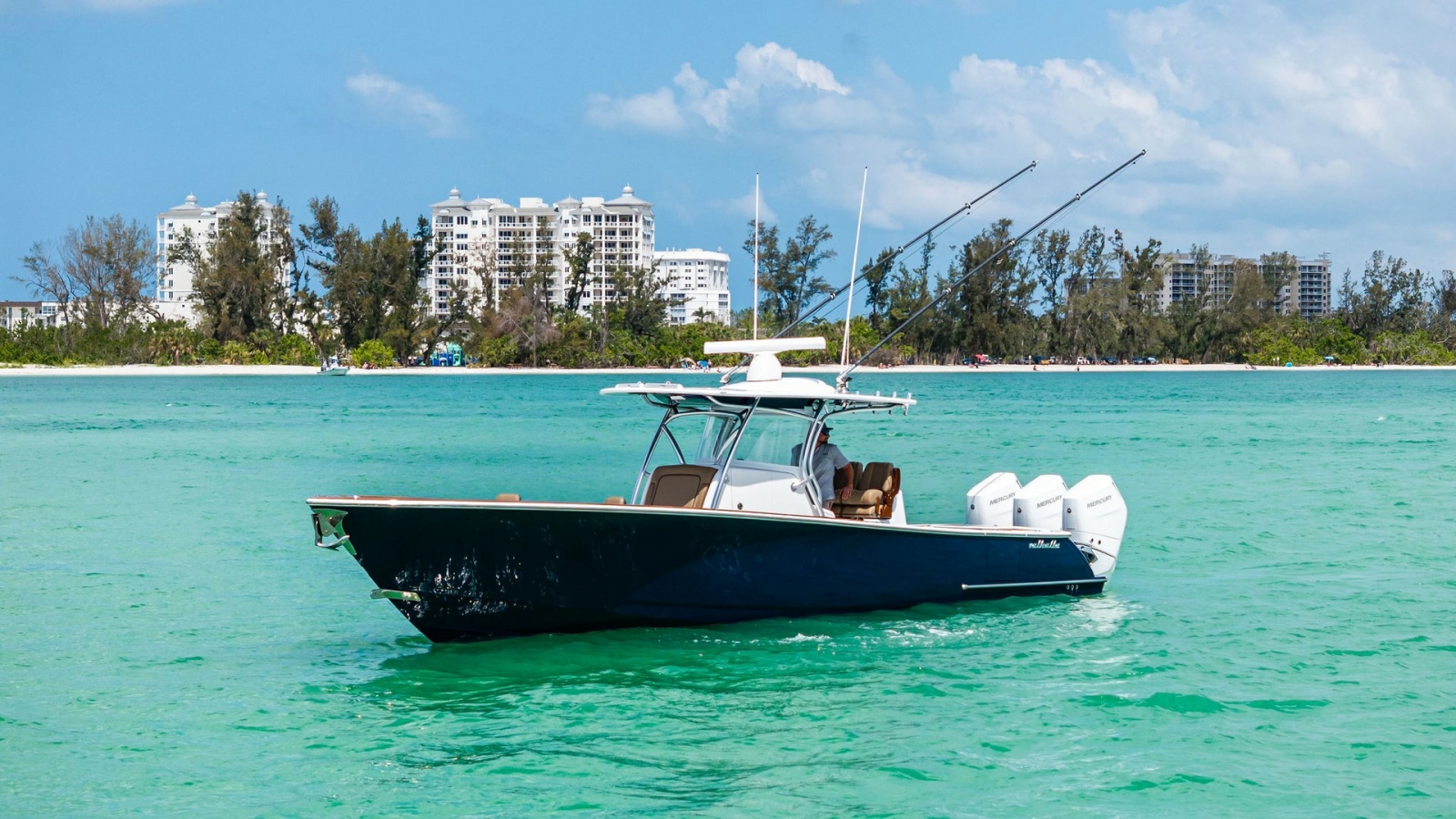 Starboard Profile on Open Water