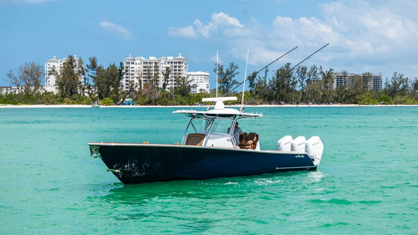 Starboard Profile on Open Water